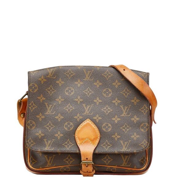Louis Vuitton Monogram Cartouchiere GM Shoulder Bag M51252 - Picture 1 of 16
